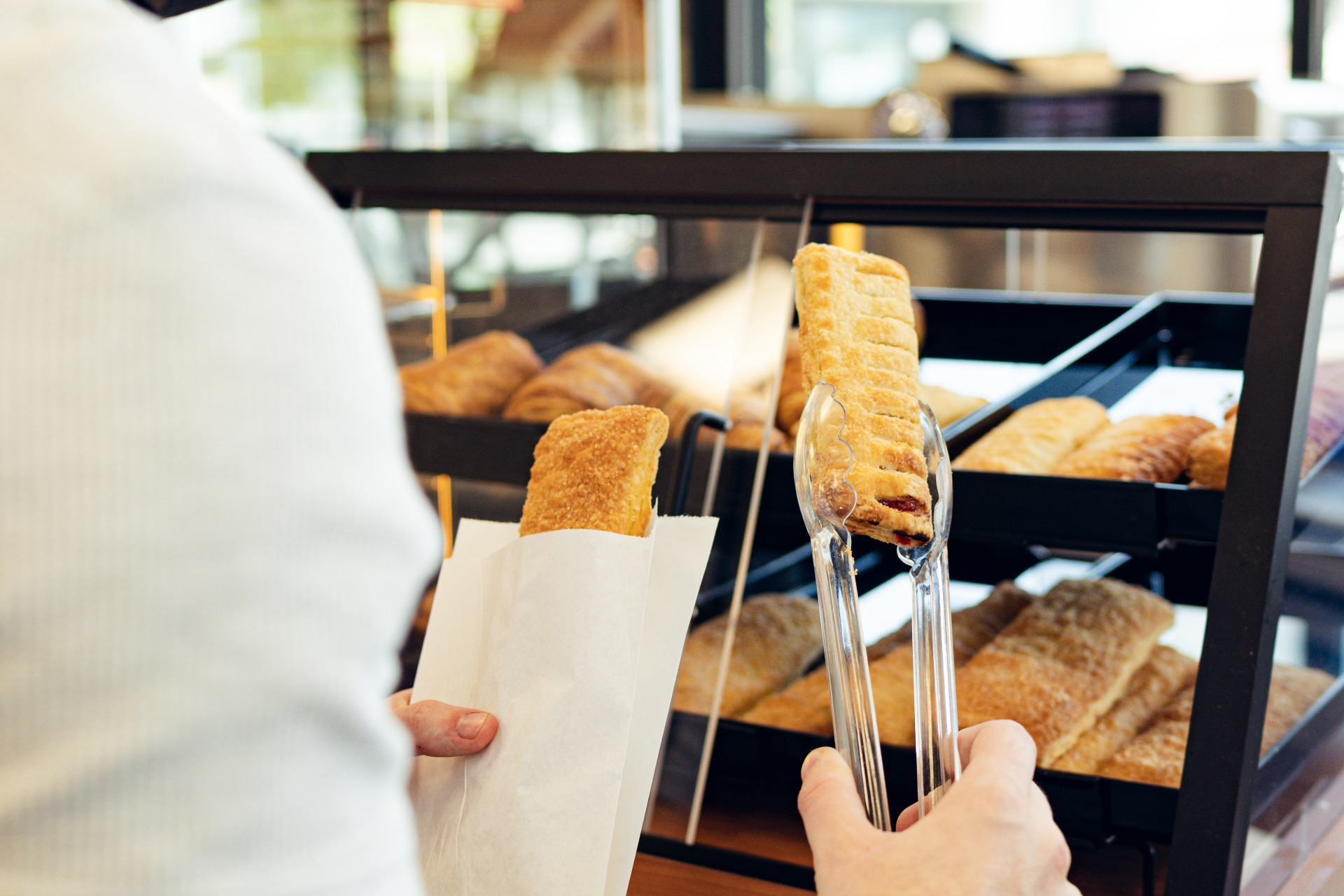 Pan dulce recién horneado.