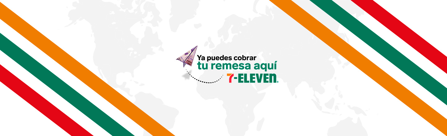 Envía dinero de EUA. y recibe en 7-Eleven.