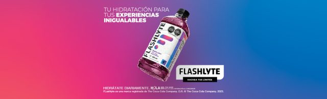 Flashlyte hidrata tu ritmo de vida.