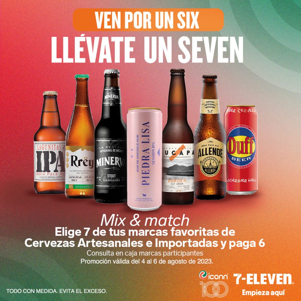 Celebra el Día de la Cerveza en 7-Eleven.