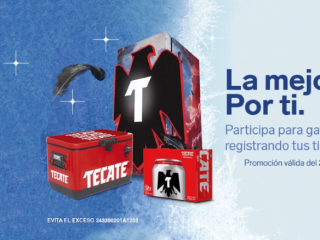 ¡Por los que quieren su Tecate bien fría!